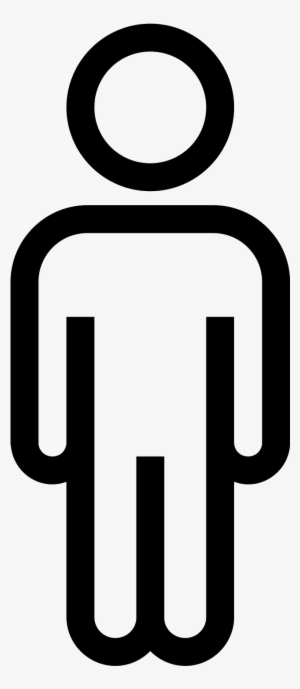 Male Stick Figure Png - Man Icon Png #1310416