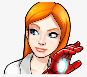Pepper Potts Rank 1 Icon - Pepper Potts Comic Png #1310819