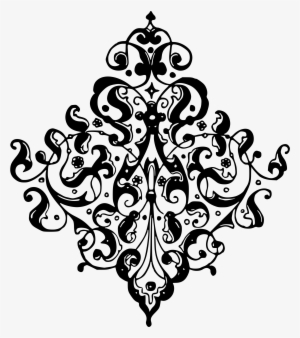 Floral Design - Damask Pattern Vector Simple #1311025