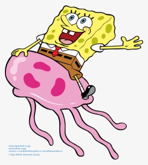 Picture Library Download Spongebob Squarepants Supersponge - Spongebob Jellyfish Png #1311412