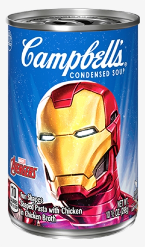 Marvel Avengers Soup Iron Man - Campbell's Condensed Soup, Cream Of Shrimp - 10.75 #1311952