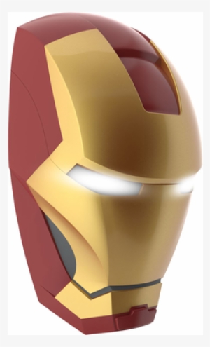 Marvel Comics 3d Led Light Iron Man Mask - Philips 3d Marvel Iron Man #1312043