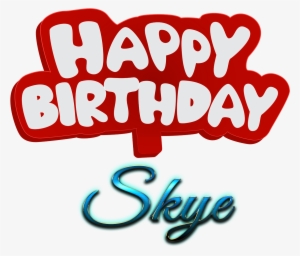 Skye Happy Birthday Name Logo - Happy Birthday Talib Cake #1312061