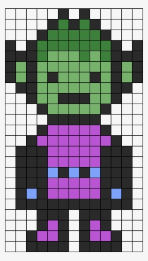 Beast Boy From Teen Titans Perler Bead Pattern / Bead - Twenty One Pilots Pixel Art #1312583