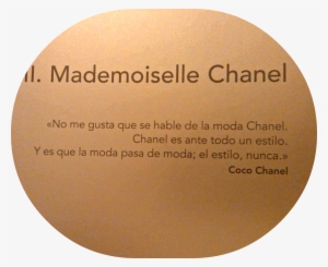Cita Chanel - Medal #1312612