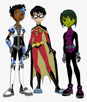 #genderbender #teentitans #cyborg #robin And #beastboy - Ttg Genderswap #1312745
