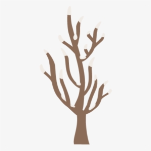 Winter Tree Svg Cutting Files Winter Svg Cuts Winter - Winter Tree Clipart Png #1312887