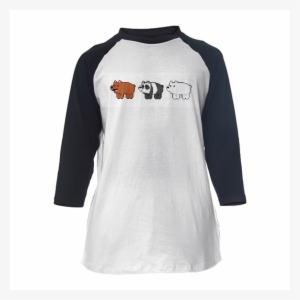 We Bare Bears Baseball Tee - Henley Longsleeve #1313265
