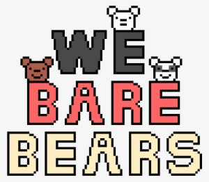 We Bare Bears - We Bare Bears Pixel Art #1313373