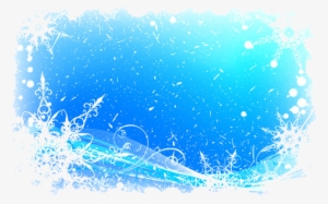 Ice Border Png - 藍 色 唯美 背景 #1313506