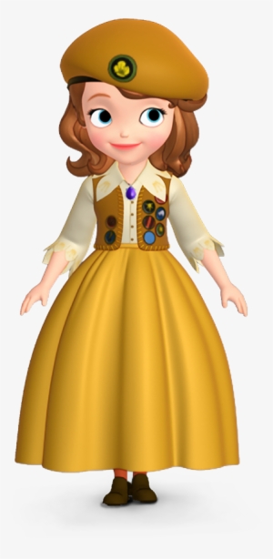 Sofia's Buttercup Scout Outfit - Sofia The First Poor #1313583