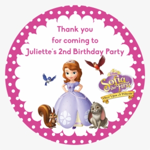 Sofia The First Party Box Stickers #1314272