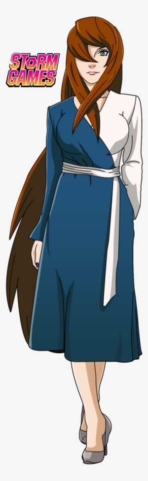 Vector Black And White Naruto Shippuden Terumi Long - Naruto Mei Terumi Png #1314408