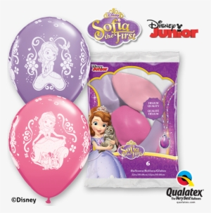 11" Sofia Disney Latex Balloons X 25 (1) #1314456