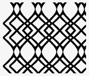 Geometric Monochrome Black And White Geometry Line - Circle #1315111