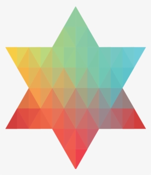 Download Image As A Png - Star Geometric #1315240