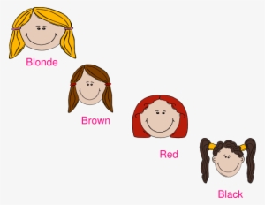Hair - Color Of Hair Clip Art #1315317