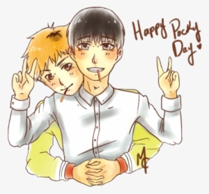 Happy Pocky Day~ Boy Am I Late Again, Oh Well - Cartoon #1315488