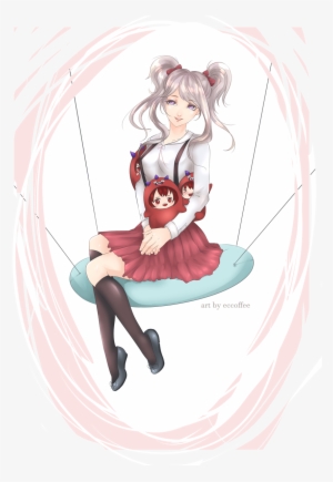 Eccoffee Did An Art Trade With Soft-vel On Da With - Anime #1315877