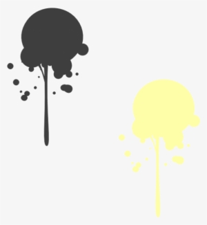 Yellow Paint Drip Moved Clip Art At Clker - Paint Drip Png Vector #1317138