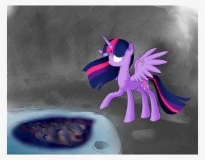 Kiwifingers, Cave, Dark, Female, Lake, Mare, Mufasa, - Twilight Sparkle #1317242