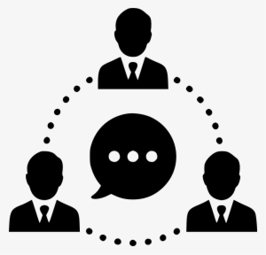 Group People Communication Message Talk Comments - People Management Icon Png #1318263