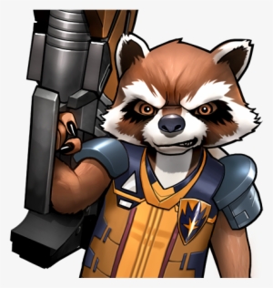 Rocket Raccoon From Marvel Avengers Academy 002 - Raccoon Marvel #1319216