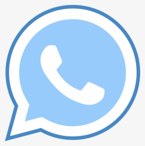 Whatsapp Icon - Whatsapp Logo Png Blue #1319223