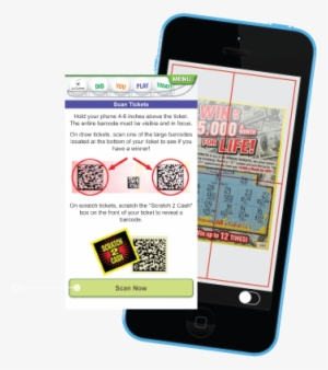 Ticket Scanning Game Information Retailer Locator Winner - Iphone #1319328