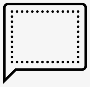 A Speech Bubble Is Shaped Like A Circle, With A Small - Ramka Png #1319329