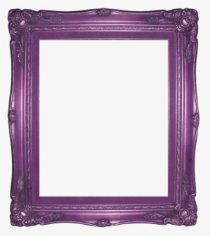 Purple Wooden Photo Frame Clipart Picture Frames Wood #1319429
