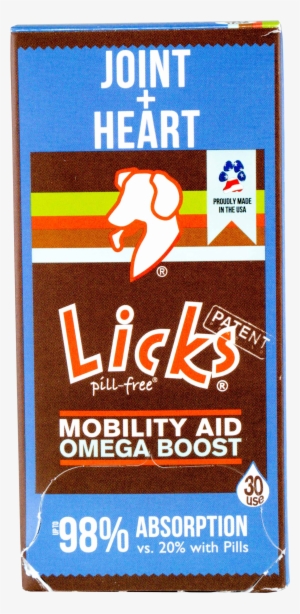 Dog Joint Heart - Licks Pill-free Solutions Ljh30pk Joint Heart Mobility #1319507