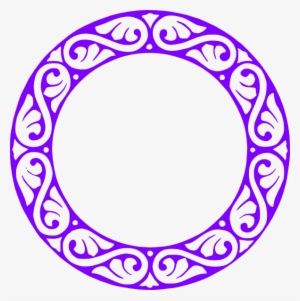 Png Library Library Circle Frame Clip Art At Clker - Letter K Monogram Png #1319667