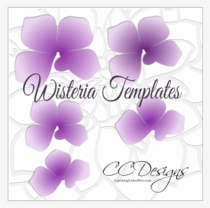 Hanging Paper Wisteria Flower Templates - Paper #1320532