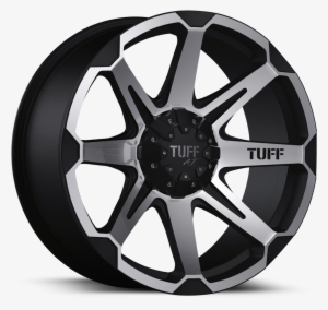 Wheel Rim Png Free Download - 17 Inch Tuff Mags #1321096