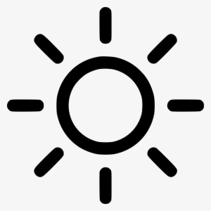 Png File - Brightness Icon Free #1321462