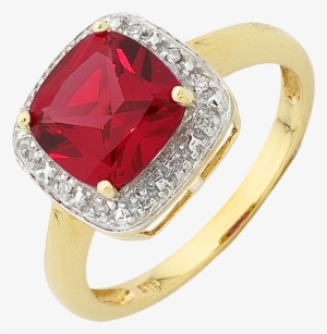 Gold Ruby Ring Png #1321523