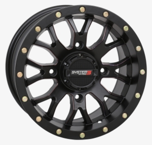 St3 Matte Black 1 - Rines Itp Para Cuatrimoto #1321567
