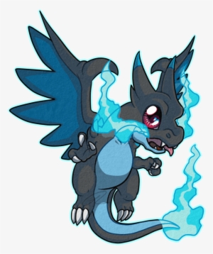 Chibi Mega Charizard X By Dragonitesenpai - Chibi Mega Charizard X ...