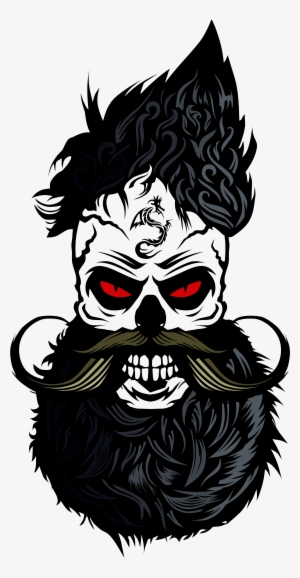 Pinhead Drawing Skull - Crane Mort Fond Transparent #1322266