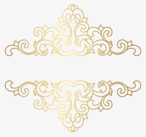 Gold Pattern Png #1322300