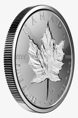 Double-incuse Canadian Maple Leaf Silver Coins - Incuse Silver Maple Leaf #1322482