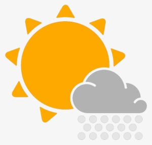 Weather Snow Icon - Sun Icon Png #1322484