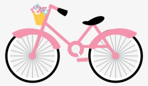 Banner Freeuse Library Cycling Clipart Girl Paris - Pink Bike Clipart ...