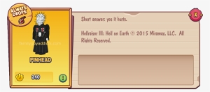 Pinhead Menu - Menu #1322914