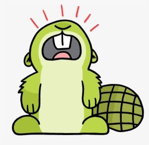 Very - Crying Beaver Cartoon #1323360