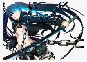 Black Rock Shooter Vector By Miki Chan321-d4tx908 - Black Rock Shooter Png #1323379
