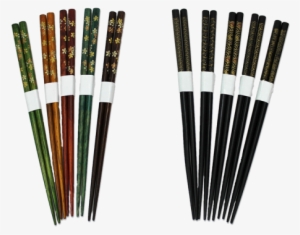 Proctor Silex 10 Bamboo Chopsticks Assorted Designs #1323533