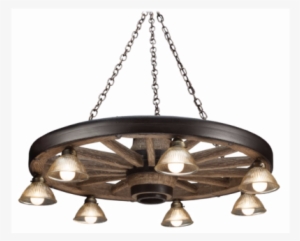 Large Wagon Wheel Chandelier With Downlights #1323688 Large Wagon Wheel Chandelier With Downlights #1323688