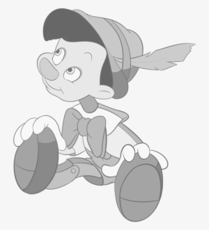 Pinocchio Black And White #1324641